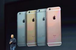 Apple predstavil iPhone 6S in iPhone 6S Plus
