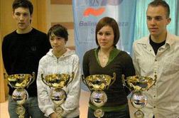 Tadeja Sodec in Aleš Borčnik balinarja leta