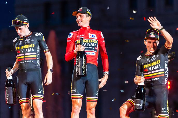 Sep Kuss Primož Roglič Vuelta 2023 | Ameriški kolesar Sepp Kuss verjame, da je za vse bolje, da je Primož Roglič zamenjal ekipo, saj bo v novi sredini dobil podporo, kot si jo zasluži. | Foto Guliverimage