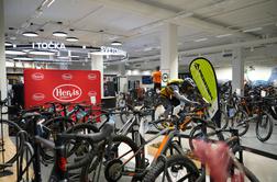 Največja kolesarska trgovina Hervis z več kot tisoč kolesi pravi raj za športnike