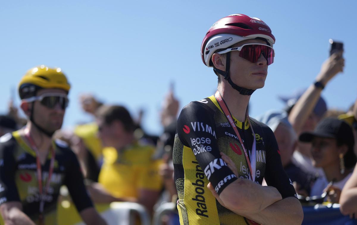 Jonas Vingegaard | Jonas Vingegaard pravi, da je ob koncu petkove etape naredil nekaj napak. | Foto Guliverimage