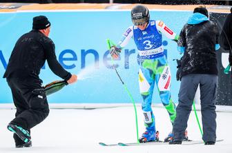 Ilki Štuhec se je poklonila tudi Mikaela Shiffrin