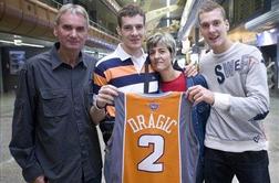 Dragić pred odhodom obiskal bivše soigralce