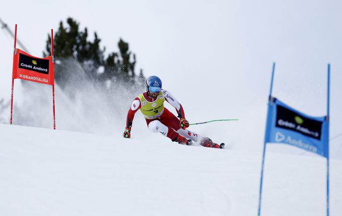 Marco Schwarz se je iz specialista za slalom preobrazil v vsestranskega smučarja, a zato rezultati v slalomu niso več tako dobri. | Foto: Reuters
