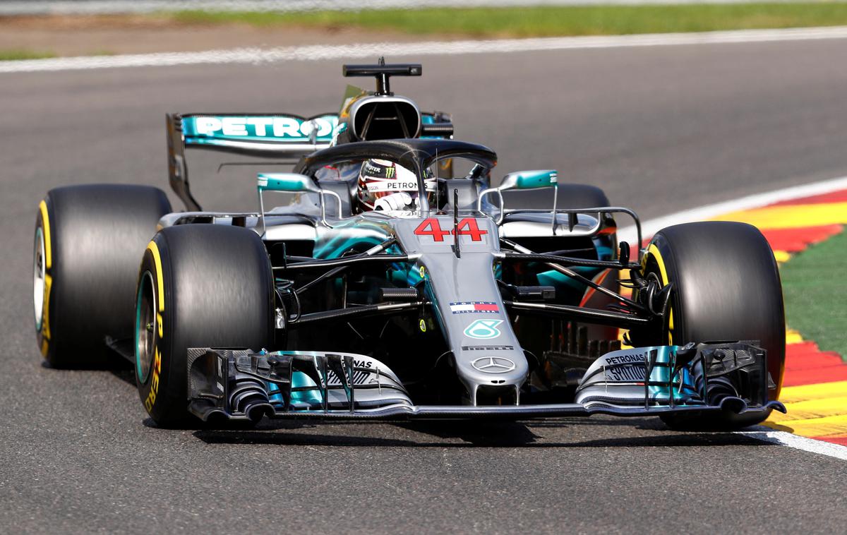Lewis Hamilton | Lewis Hamilton je bil najhitrejši v kvalifikacijah dirke za veliko nagrado Belgije. | Foto Reuters