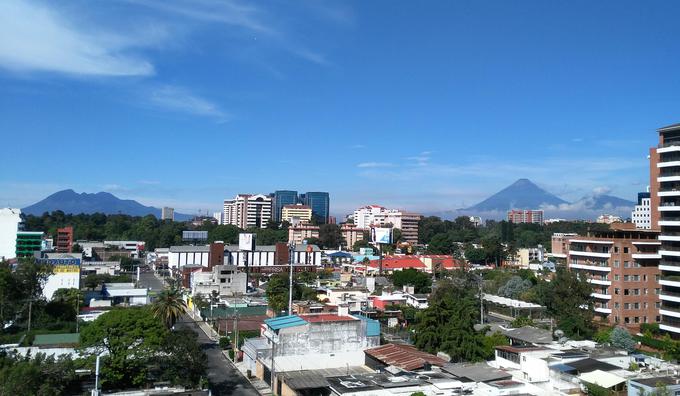 V prestolnici Gvatemale so namreč podjetja skoncentrirana v enem predelu, zato je jutranja gneča neizogibna. | Foto: Osebni arhiv