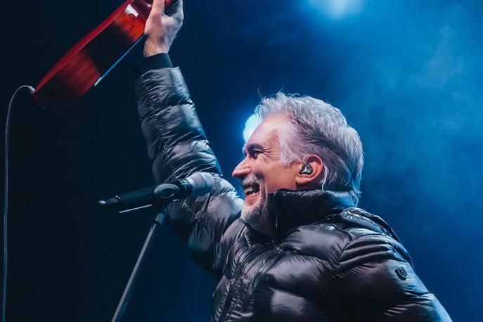 Jan Plestenjak | Jan Plestenjak je s svojimi hiti na Kongresnem trgu popolnoma razgrel množico. | Foto Instagram/Jan Plestenjak