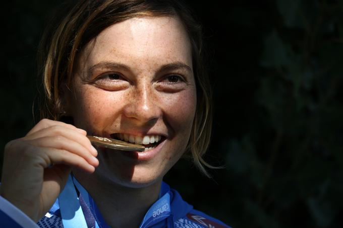 Eva Terčelj je aktualna svetovna prvakinja. | Foto: Nina Jelenc