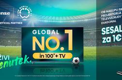 Hisense, uradni partner FIFA Club World Cup 2025™, predstavlja kampanjo DOŽIVI TRENUTEK