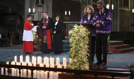 Spominska slovesnost za žrtve strmoglavljenja letala Germanwings