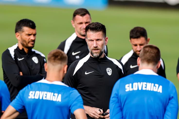 Jan Oblak bo prvič branil pod vodstvom nekdanjega reprezentančnega soigralca Boštjana Cesarja. | Foto: Aleš Fevžer