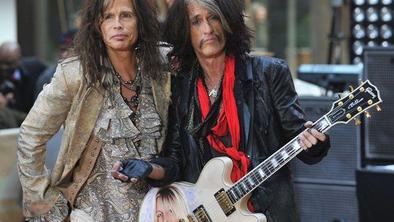 Steven Tyler in Joe Perry v hiši slavnih avtorjev