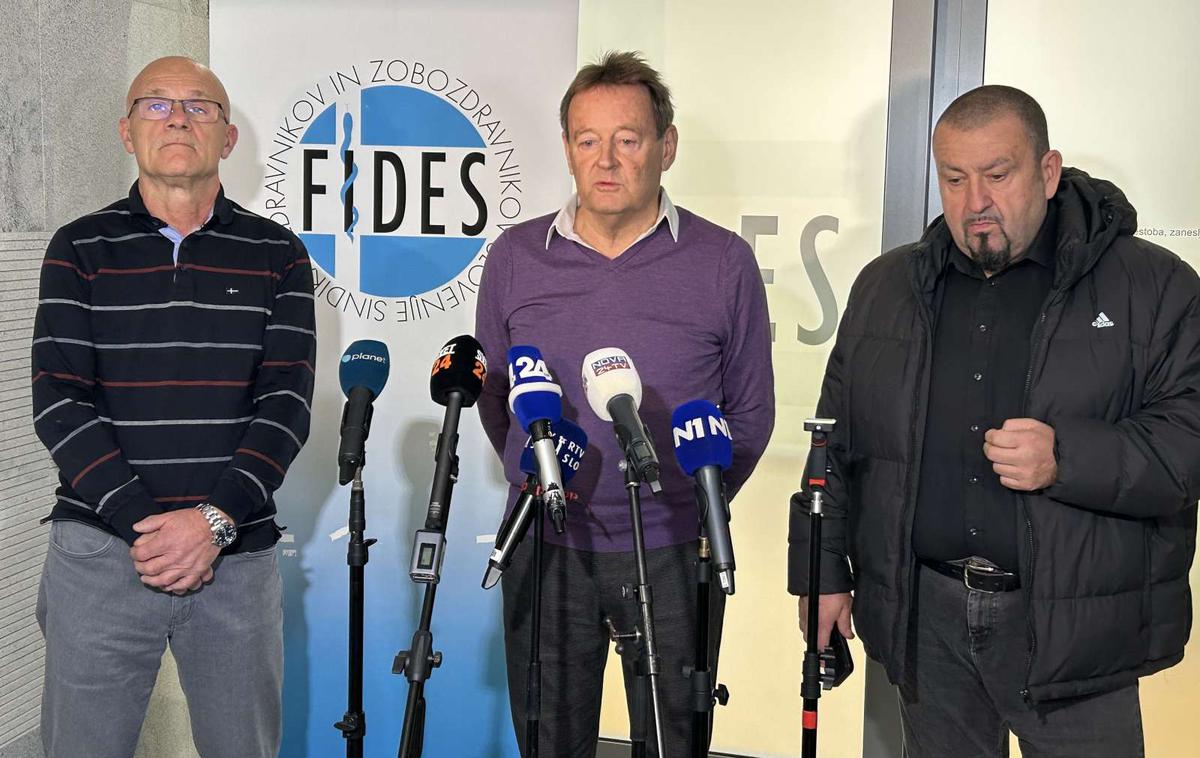 Fides | Fides je pretekli ponedeljek za 9. januar napovedal enodnevno opozorilno stavko, za 15. januar pa začetek splošne stavke zdravnikov iz zobozdravnikov do preklica. | Foto STA