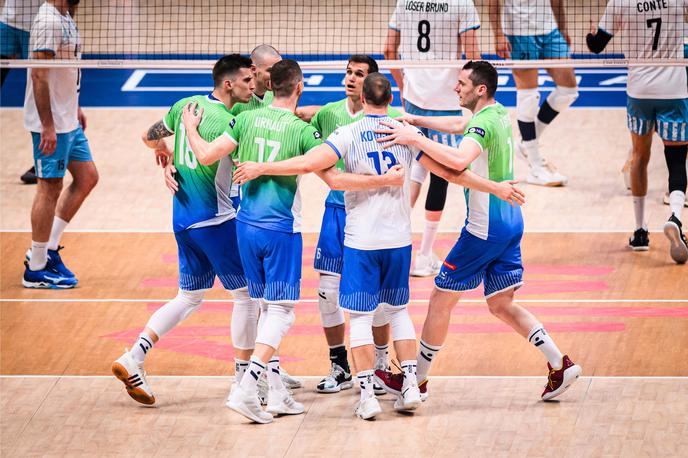 Slovenska odbojkarska reprezentanca : Argentina liga narodov | Slovenci so se prek Argentine uvrstili v polfinale lige narodov. | Foto Volleyball World