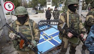Ukrajina: Ruski vojaki zavzeli vojaške ladje na Krimu (video)