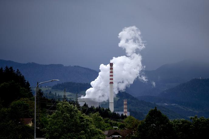 Termoelektrarna Šoštanj | Ne gre za požar večjih obsežnosti.  | Foto Ana Kovač