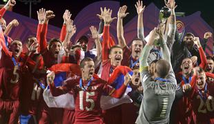 Srbija v nogometnih nebesih
