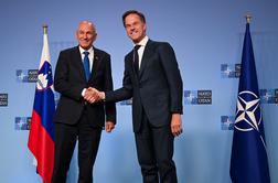 Rutte z Janšo: Slovenija je zanesljiva članica Nata