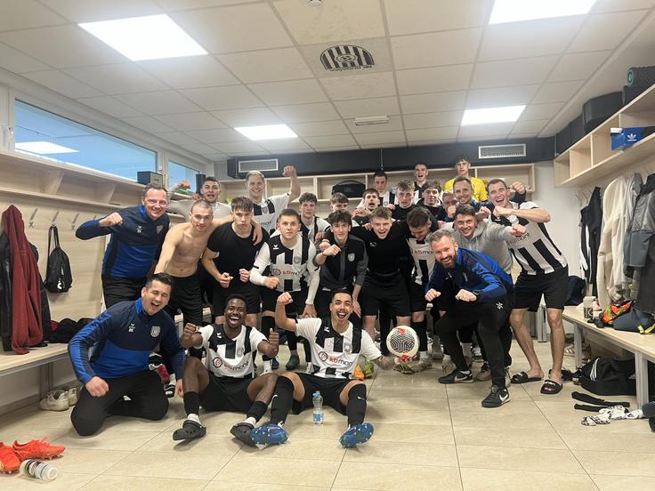 Nogometaši Rogaške so si naslov najboljšega v ligi MNZ Celje (četrti kakovostni rang v Sloveniji) zagotovili že konec prejšnjega meseca. | Foto: NK Rogaška