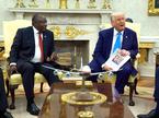 Cyril Ramaphosa in Donald Trump