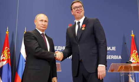 Vučić že odpotoval v Moskvo #video