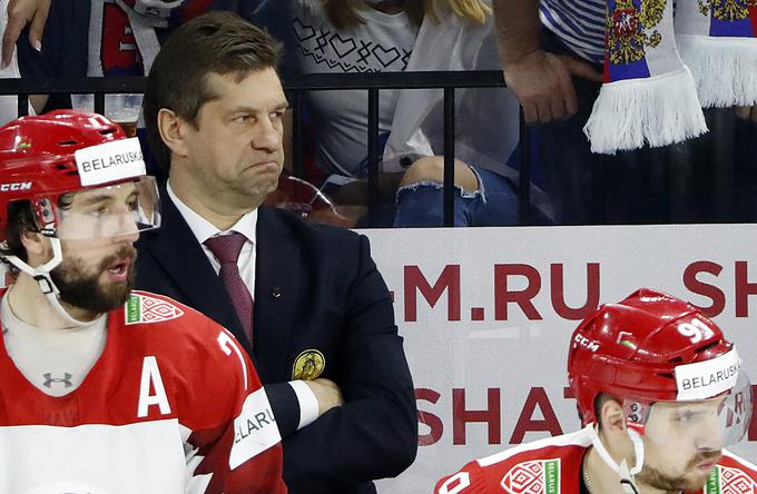 "Raven tega prvenstva je bila zelo visoka in naši fantje preprosto niso bili na zahtevani ravni," selektor Sergej Puškov, ki ne ve, kakšna bo njegova prihodnost. | Foto: Reuters