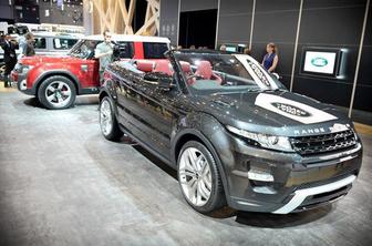 Land Rover na avtosalonu Ženeva 2012