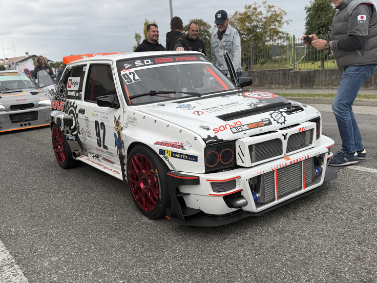 Sanja Smrdelj (yugo integrale) je v Čedadu potrdila naslov državne prvakinje med voznicami. | Foto: Gregor Pavšič