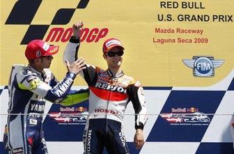 Pedrosa zmagovalec Lagune Sece, Rossi drugi 