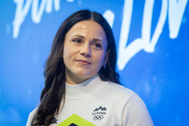 "Tu sem zato, ker si želim, ker tudi vem, da sem sposobna vrhunskih rezultatov, in to želim pokazati." | Foto: Jure Makovec/STA