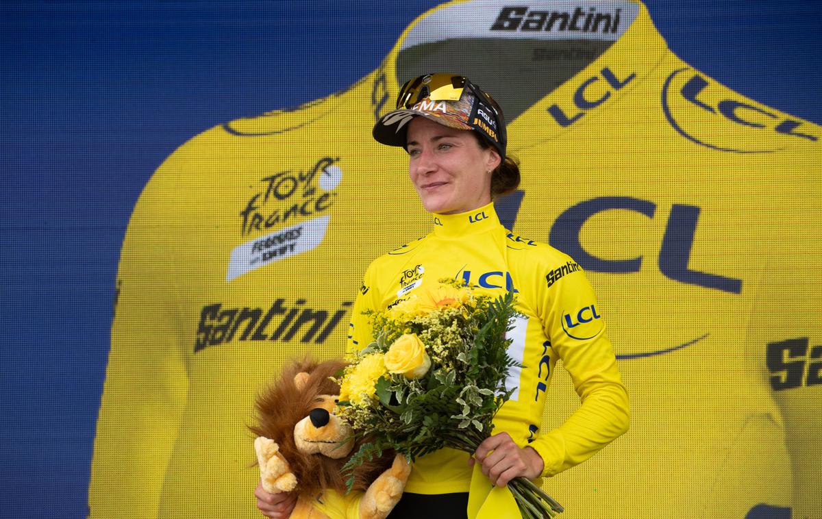 Marianne Vos | Marianne Vos je oblekla rumeno majico. | Foto Guliverimage