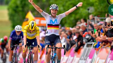 Liane Lippert dobila drugo etapo, Lotte Kopecky ostaja v vodstvu