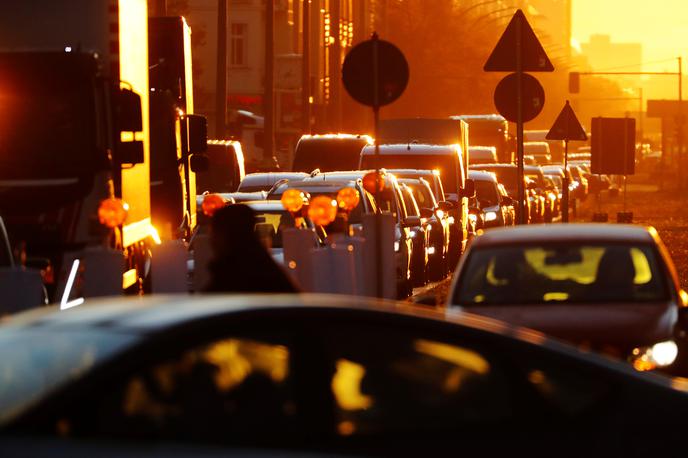 Berlin promet | Tudi nemška prestolnica se utaplja v množici avtomobilov. | Foto Reuters