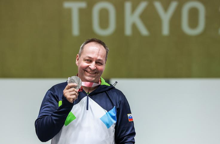 Tiršek je pred svojo tretjo tekmo v Tokiu osvojil dve odličji. | Foto: Vid Ponikvar/Sportida