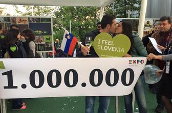 Rekordnih milijon obiskovalcev slovenskega paviljona na Expu