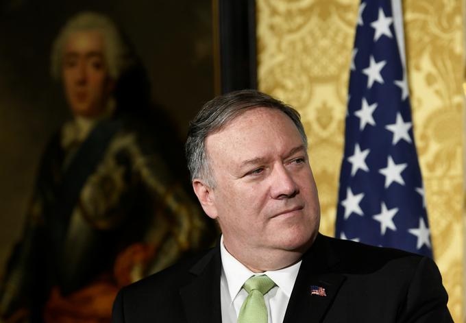 "ZDA ne bodo dovolile Iranu, da uporablja svoj vesoljski program kot pretvezo za razvoj svojega balističnega raketnega programa," je ob tem dejal ameriški državni sekretar Mike Pompeo. | Foto: Reuters