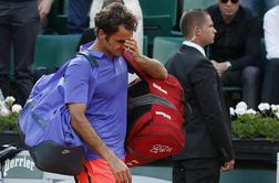 Roger Federer že pakira kovčke v Parizu, domačin ostaja v igri