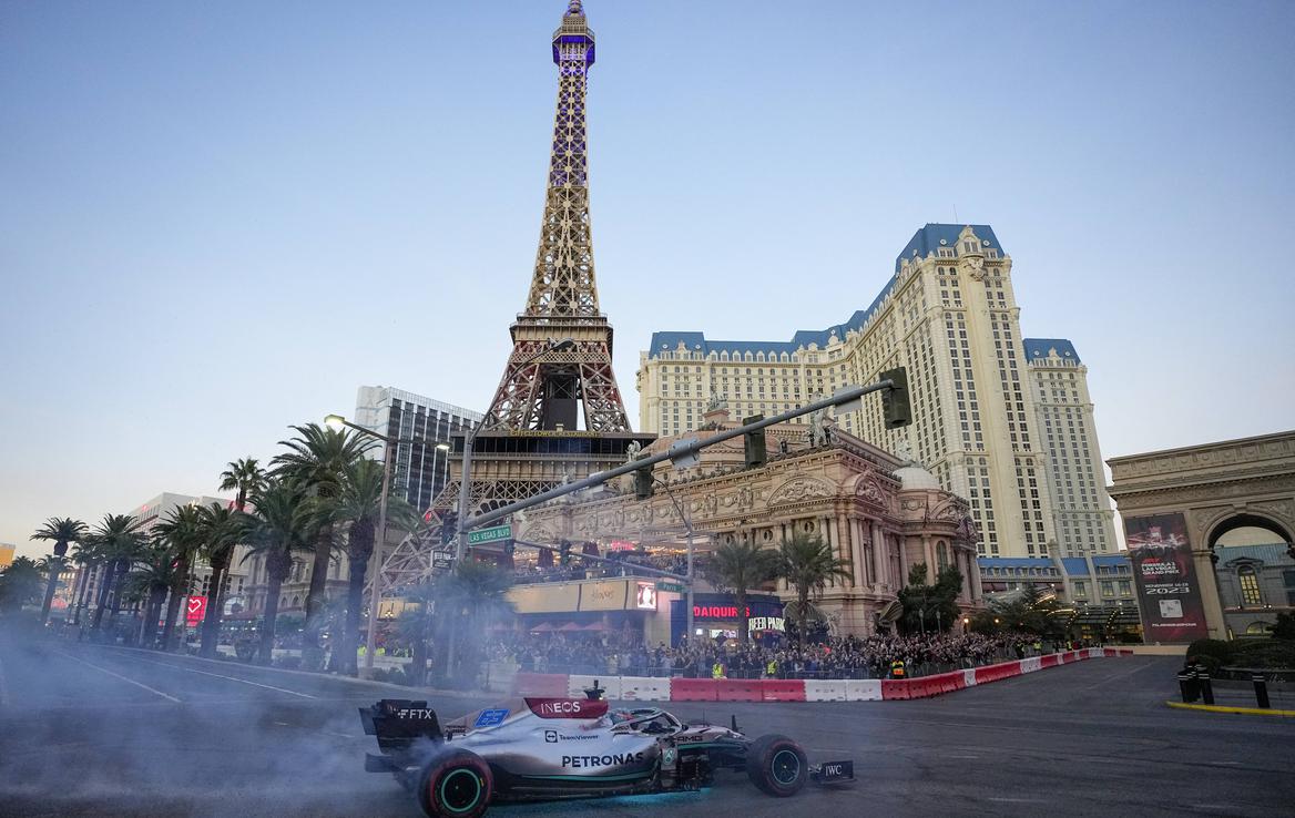 Formula 1, VN Las Vegas | V Las Vegasu bodo še enkrat poskusili izpeljati dirko formule ena, pred dobrimi 40 leti se jim ni izšlo najbolje. | Foto Guliverimage
