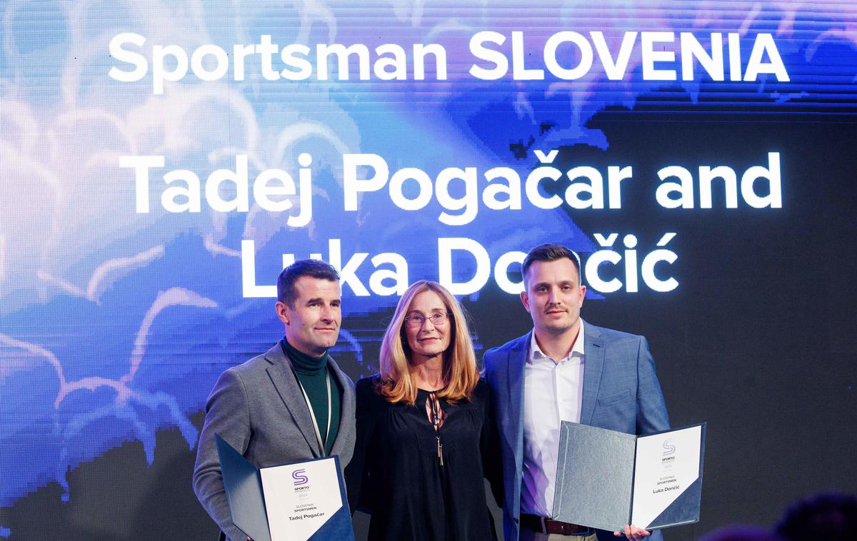 Sporto 2024 | Med najvrednejšimi blagovnimi znamkami v Sloveniji so zvezdniki Tadej Pogačar, Janja Garnbret in Luka Dončić. | Foto SPORTO/Sportida