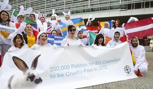 V EU konec trženja na živalih testirane kozmetike