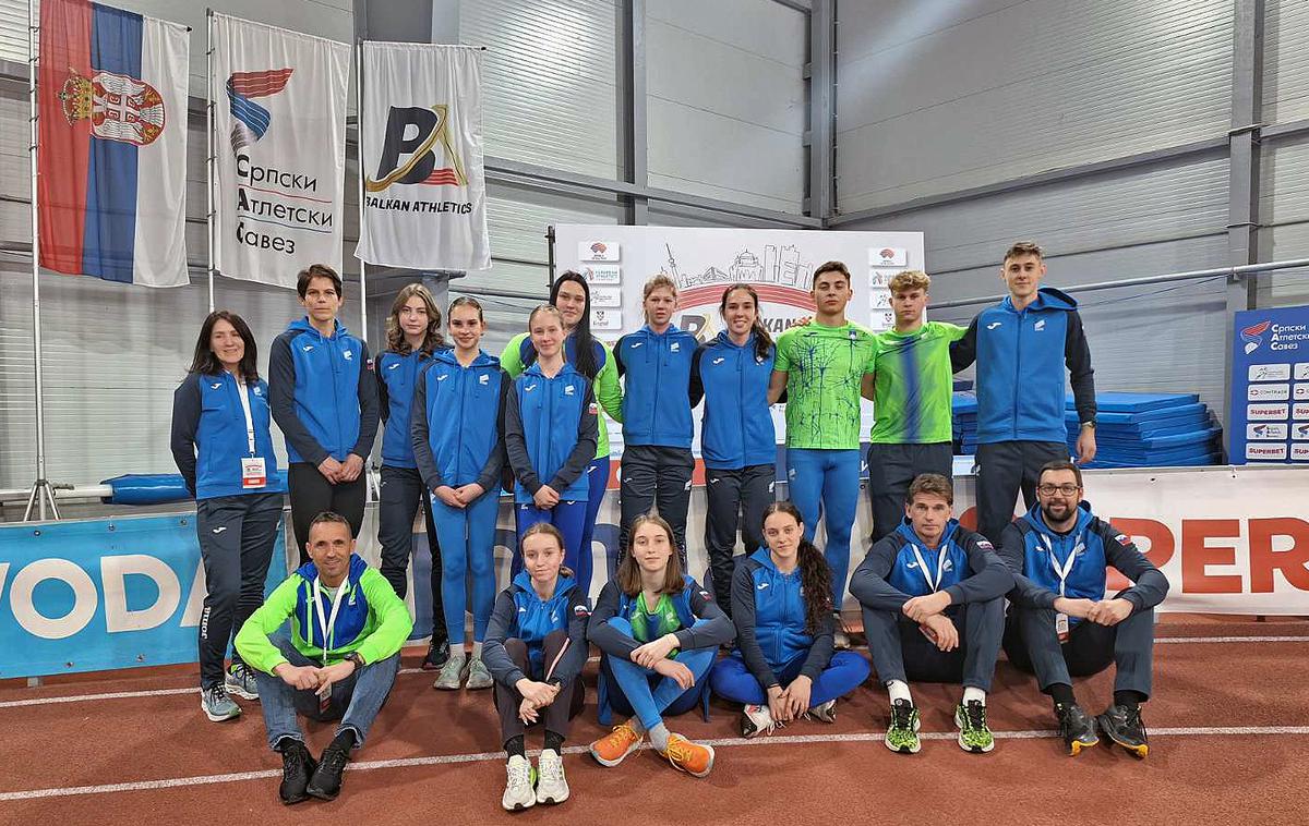 atletika | Slovenska mladinska reprezentanca je na balkanskem prvenstvu v Beogradu osvojila sedem medalj. | Foto Peter Kastelic/AZS
