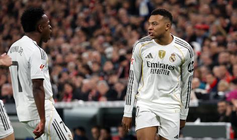 V živo: Real pod pritiskom, Mbappe takoj zabil