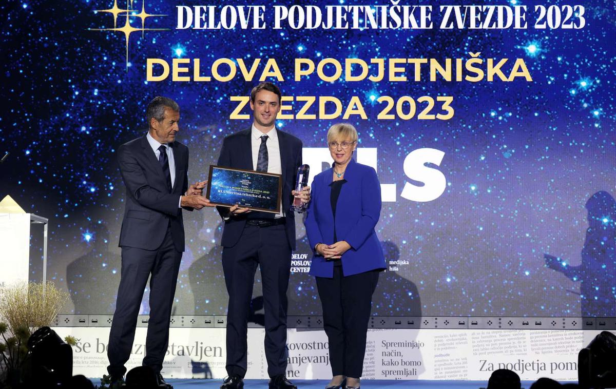 Delova podjetniška zvezda 2023 | RLS ustvarja okoli sto tisoč evrov dodane vrednosti na zaposlenega, kar je dvakrat več od povprečja slovenskega gospodarstva. | Foto STA