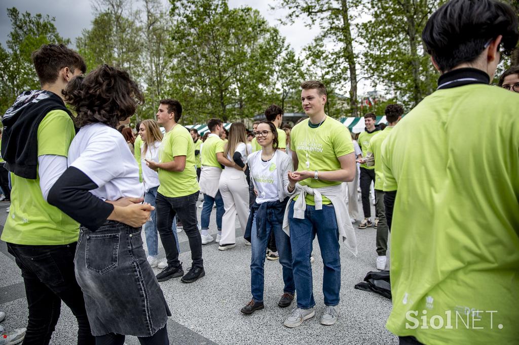 Parada ljubljanskih maturantov 2023