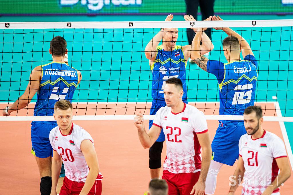 Slovenija Belorusija evropsko prvenstvo v odbojki