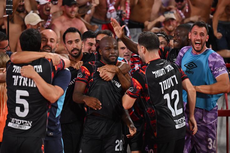 Izraelski prvak Hapoel Be'er Sheva je šokiral občinstvo v Beogradu. | Foto: Guliverimage