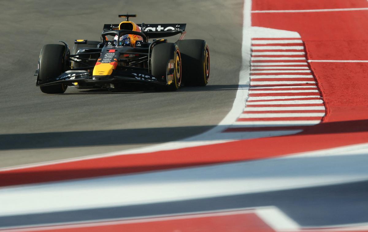 Austin Max Verstappen Red Bull | Max Verstappen je bil najhitrejši na kvalifikacijah za šprint v Austinu. | Foto Reuters