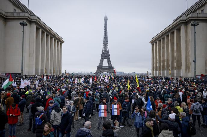 Protest v Franciji proti zakonu o priseljevanju | Foto Guliverimage