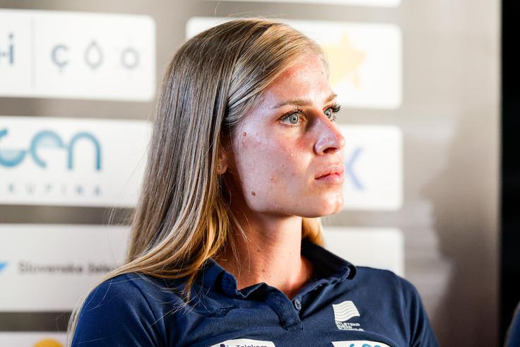 "Ko sem enkrat padla v atletiko, pa moram reči, da nisem niti pomislila več na nič drugega. Popolnoma me je prevzela." | Foto: Aleš Fevžer