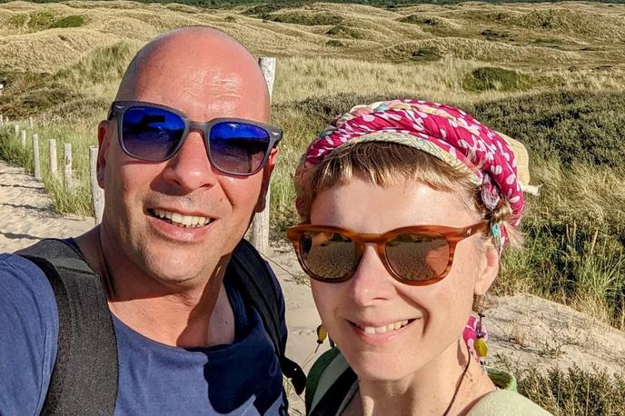 Tomaž Krajnc z ženo Sandro | Tomaž Krajnc in žena Sandra na Nizozemskem najbolj cenita odprtost družbe in neposrednost posameznikov. Pravita, da ljudje nikoli ne ovinkarijo, temveč resnico povedo neposredno v obraz. | Foto Osebni arhiv
